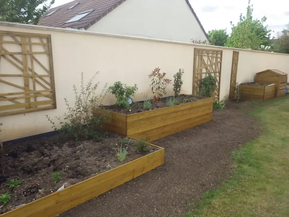 jardinière bois sur mesure 2